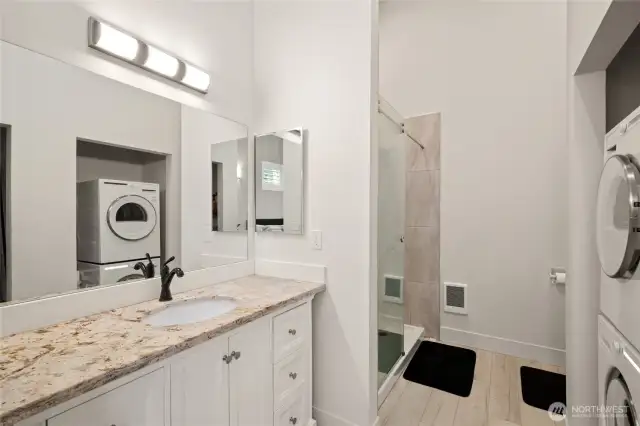 Primary Bath With Laundry