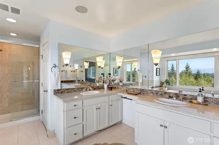Five Piece Primary Bath.