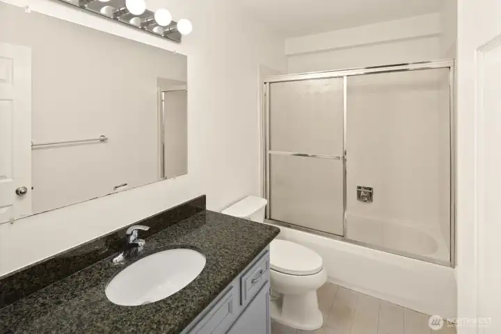 Lower level bathroom.