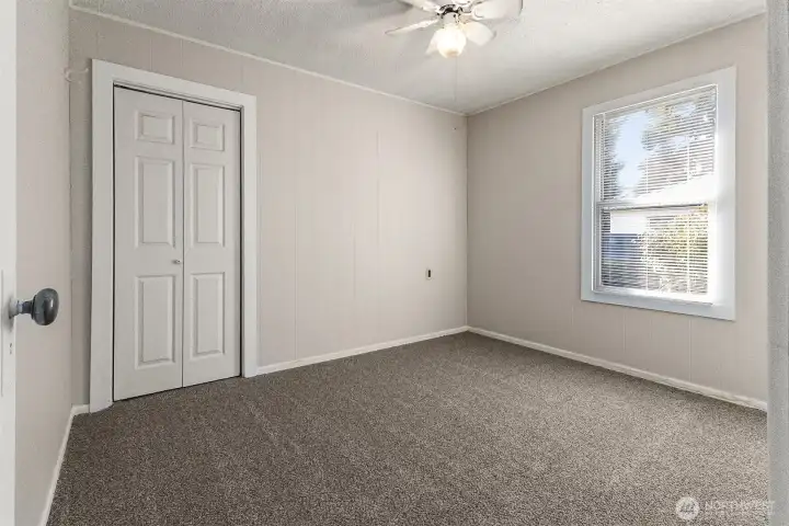 Bedroom #1 without virtual staging