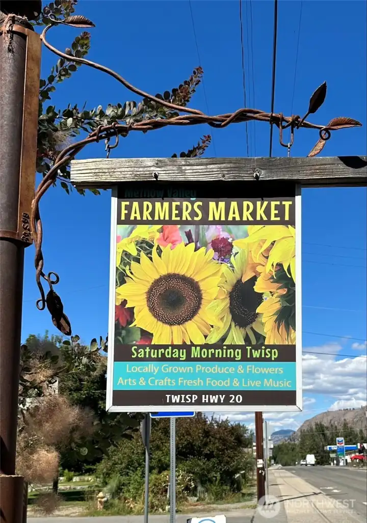 Twisp Farmers Market is one of the BEST in the State of Washington!