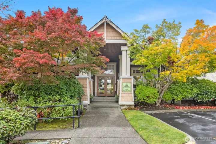 Luxurious Community Clubhouse Right Across the Parking Lot