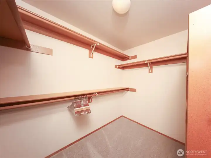 Master Walk In Closer