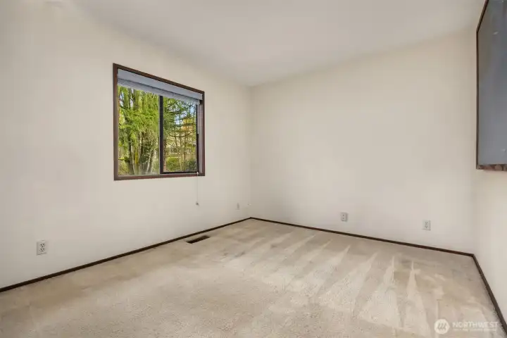 Third bedroom on upper level.