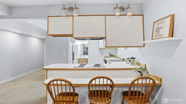 A versatile lower-level space offering privacy, comfort, and income opportunity