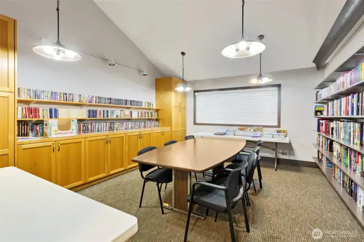 Community Center Library / conference area