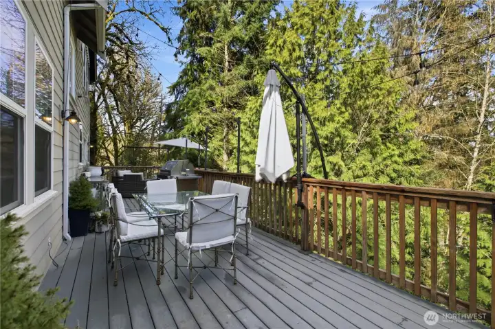 Main Floor Deck off Living Room