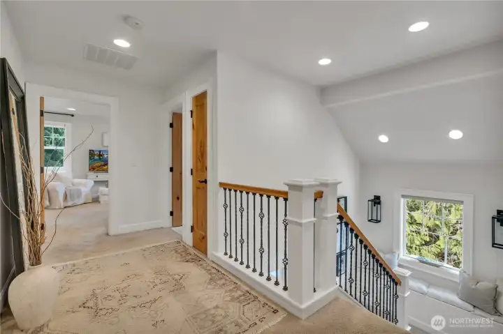 Upstairs landing