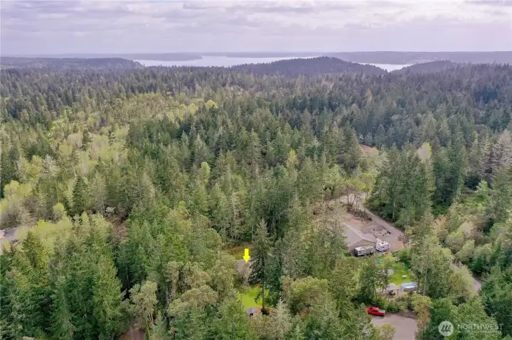 Your own little piece of heaven in a quiet rural setting.