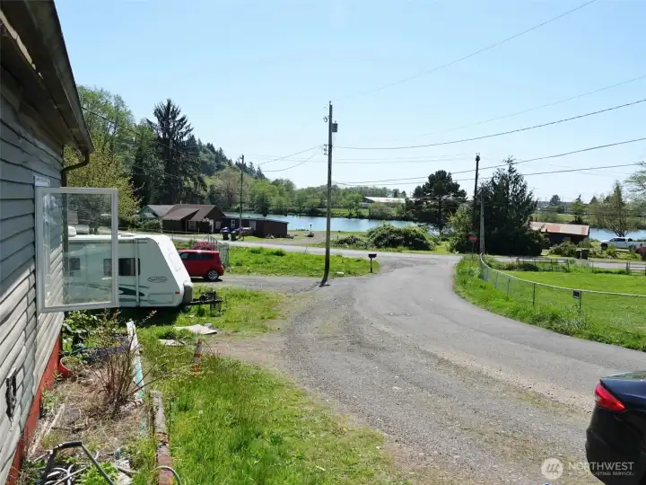 Enjoy views of the Hoquiam River.