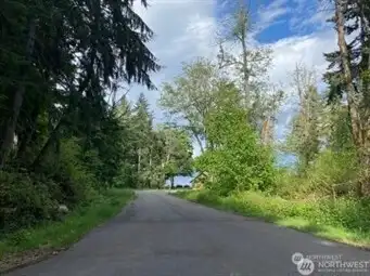 Looking out from lot- Partial View of Puget Sound
