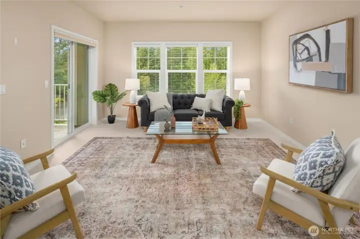 The home was repainted for the current seller.