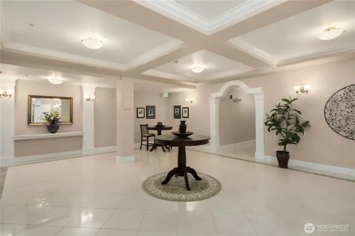 foyer on the floor of the unit