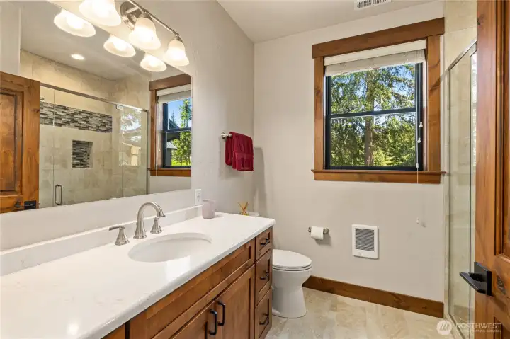 Guest bathroom on the main floor.