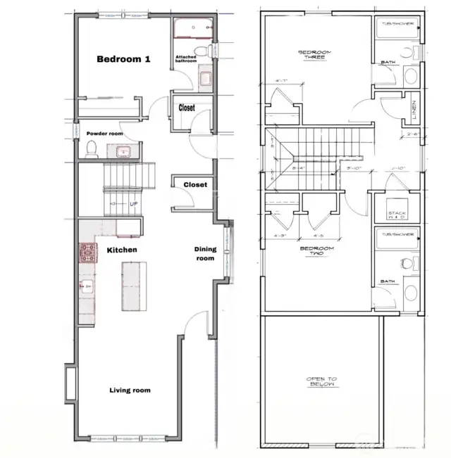 3 primary suites! The first one is on the main floor.