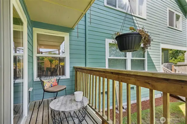 Unit 4646 back patio
