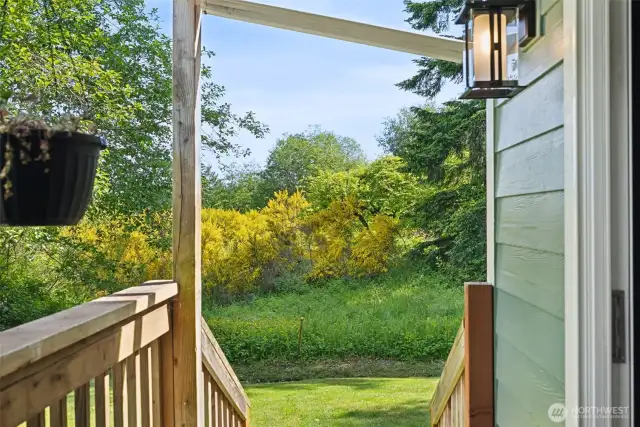 Unit 4646 back patio
