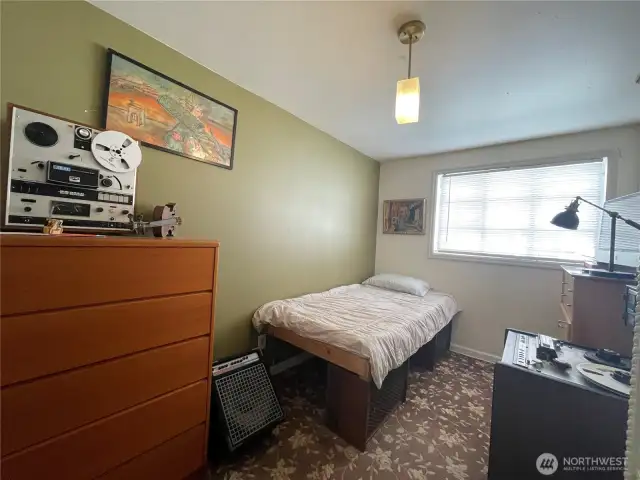 Lower level bedroom.