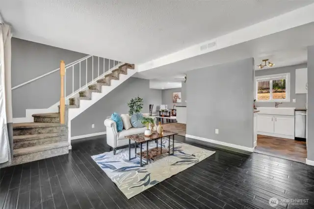 Formal living room for entertaining