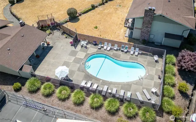 Pool available Memorial Day through Labor Day.