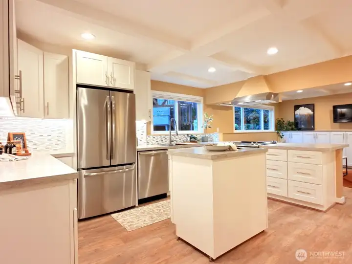 Think multigenerational living, the entire lower level is perfect for extended family, possible Air B&B or MIL.