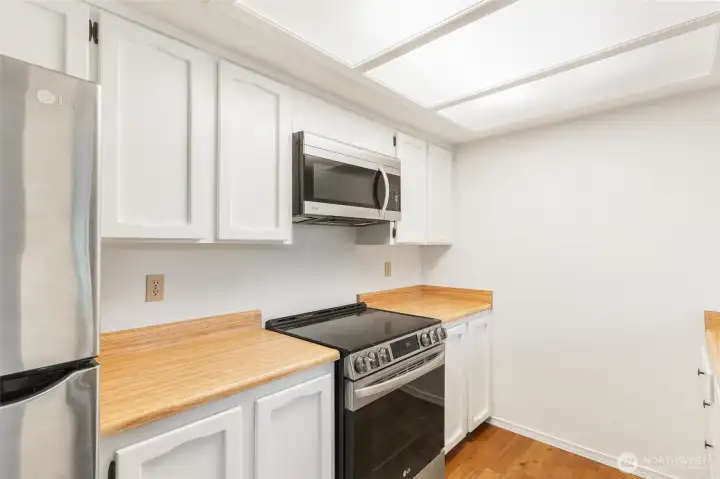 Freshly Painted Kitchen