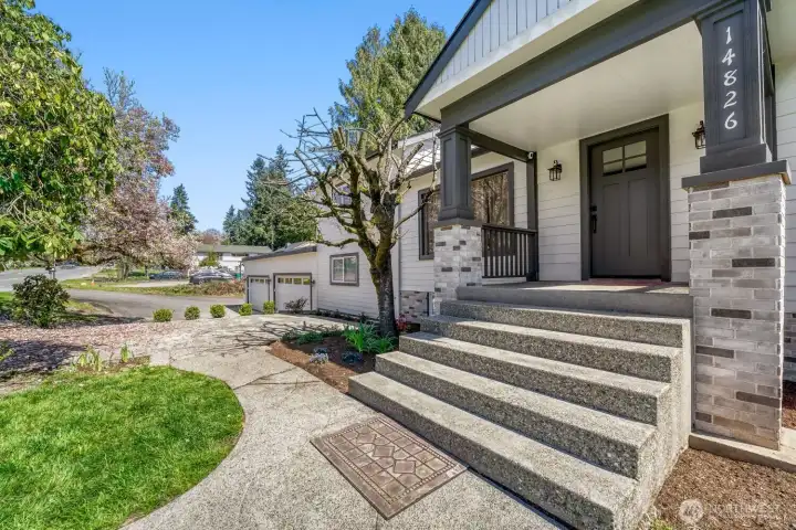 Welcome home front porch!