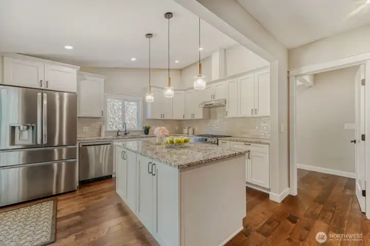 Kitchen area in main