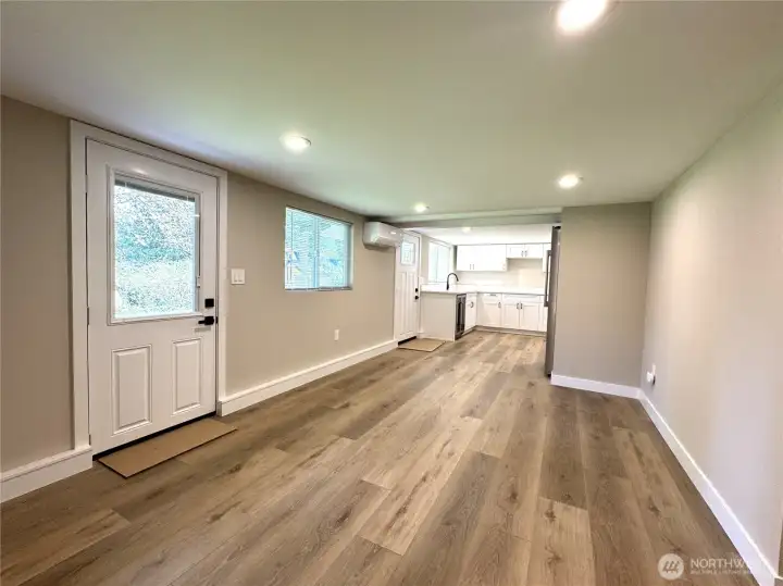 Living room from backyard