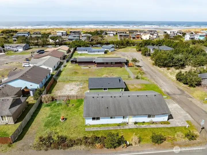 Aerial View of Property, Ocean