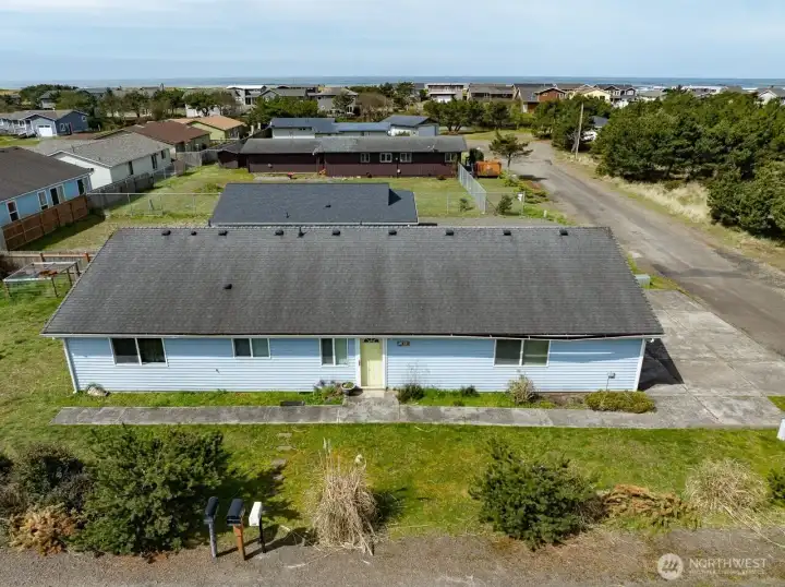 Aerial View of Property, View of Ocean