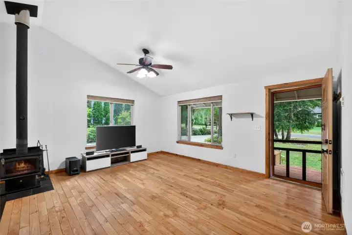 Enjoy the Propane Stove and front Porch!