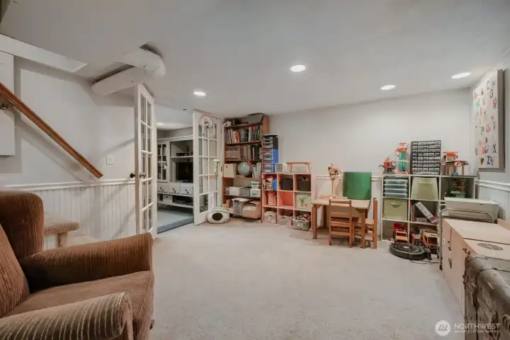 Finished basement