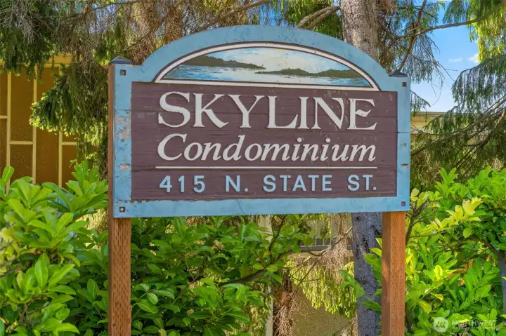 Skyline House Condominiums, two buildings with a total of 30 condos.