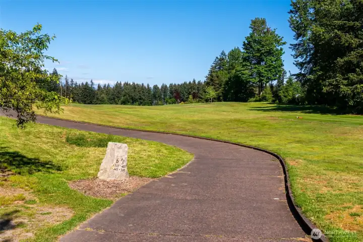 #6 tee at The Golf Club at Redmond Ridge