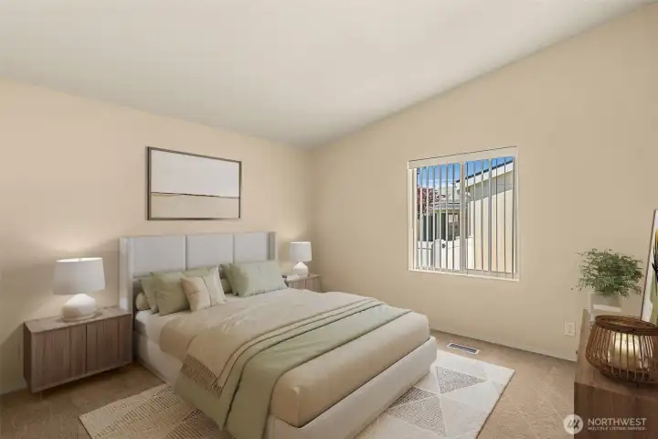 3rd bedroom virtually staged