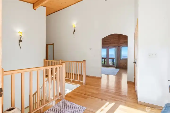 Entry with immediate views and easy access to areas of the home