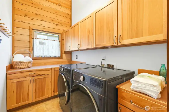 Laundry area