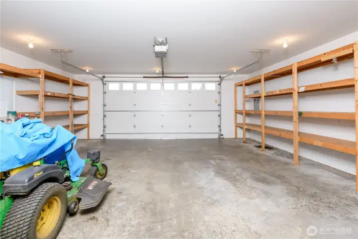 Detached garage/shop with work bench. Detached garage/shop with work bench.