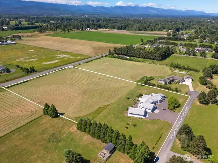 Shy 5 acres-2 separate tax lots. Shy 5 acres-2 separate tax lots.