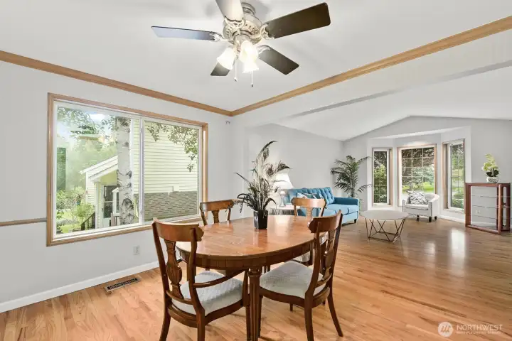 Formal dining room.