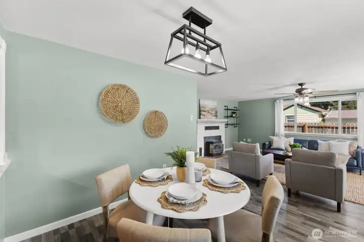 open concept for hosting! open concept for hosting!