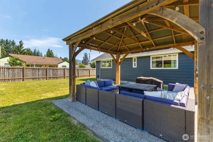 gazebo for entertaining. gazebo for entertaining.