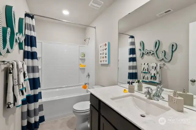 Full bathroom-Photos are for representational purposes only, colors and features may vary.