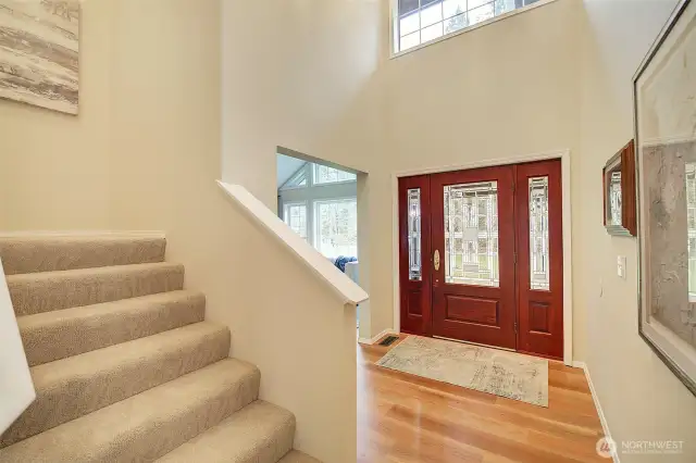 Foyer & front door