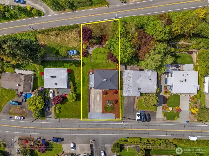 Aerial View of property.