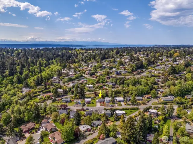 Enjoy the many parks, trails, and nearby off-leash dog park!