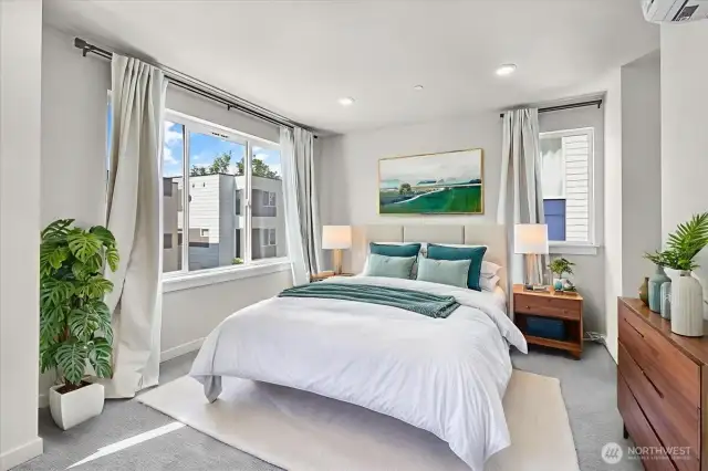 Primary Bedroom - Virtually Staged