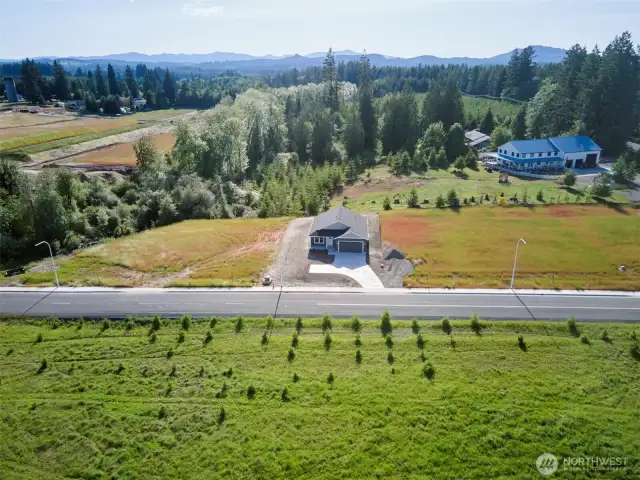Aerial Front View