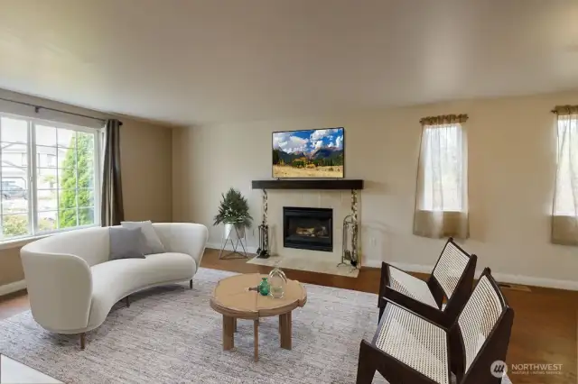 Living Room Virtually Staged